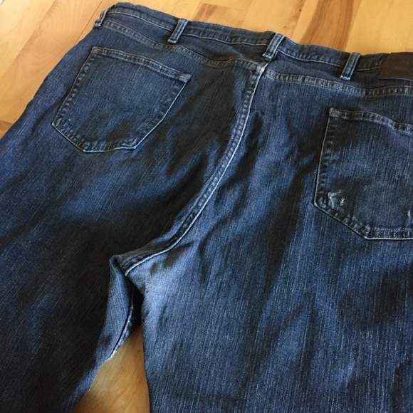 Wrangler Relaxed Fit Plus Size Brown Tint Jeans - Picture 7 of 8